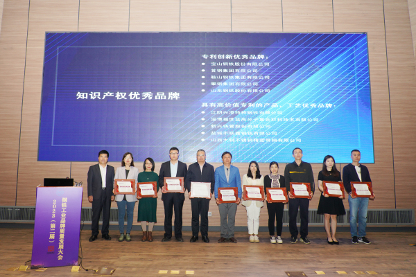 喜讯！福世蓝科技集团荣获2023年中国钢铁行业《知识产权优秀品牌》