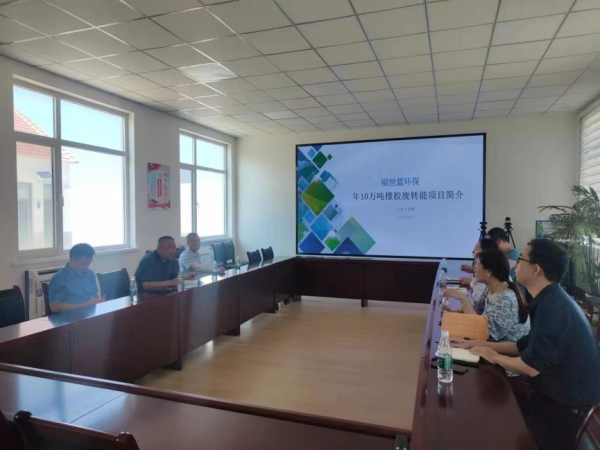 福世蓝科技集团加速推进SDR/PTR废旧轮胎处置项目