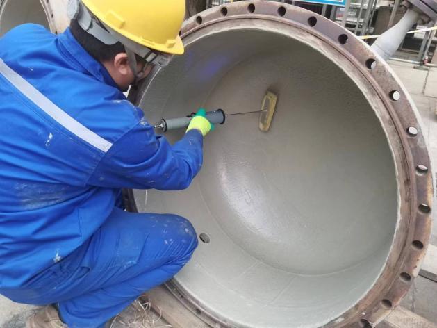 福世蓝技术针对列管式换热器封头防腐保护