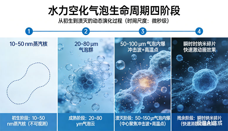 空化气泡&ne;微纳米气泡：论水力空化中微米级气泡的高能物理本质