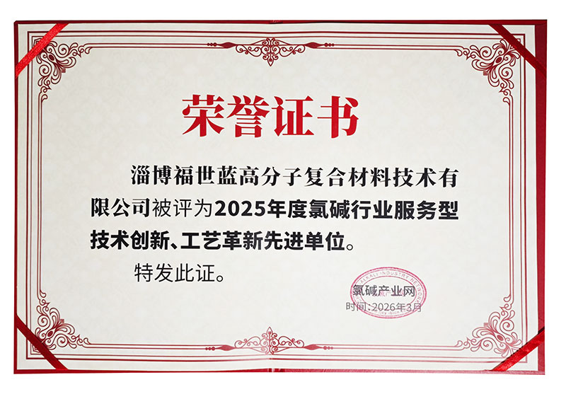 2025年度氯碱行业服务型技术创新、工艺革新先 进单位